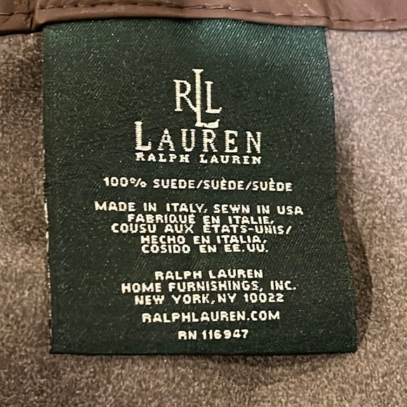Ralph Lauren Bedding Polo Ralph Lauren Leather Pillow Shams Cases X